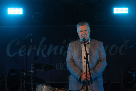 Cerkniška noč nagovor župana in koncert skupine Tabu 07 Foto Ljubo Vukelič